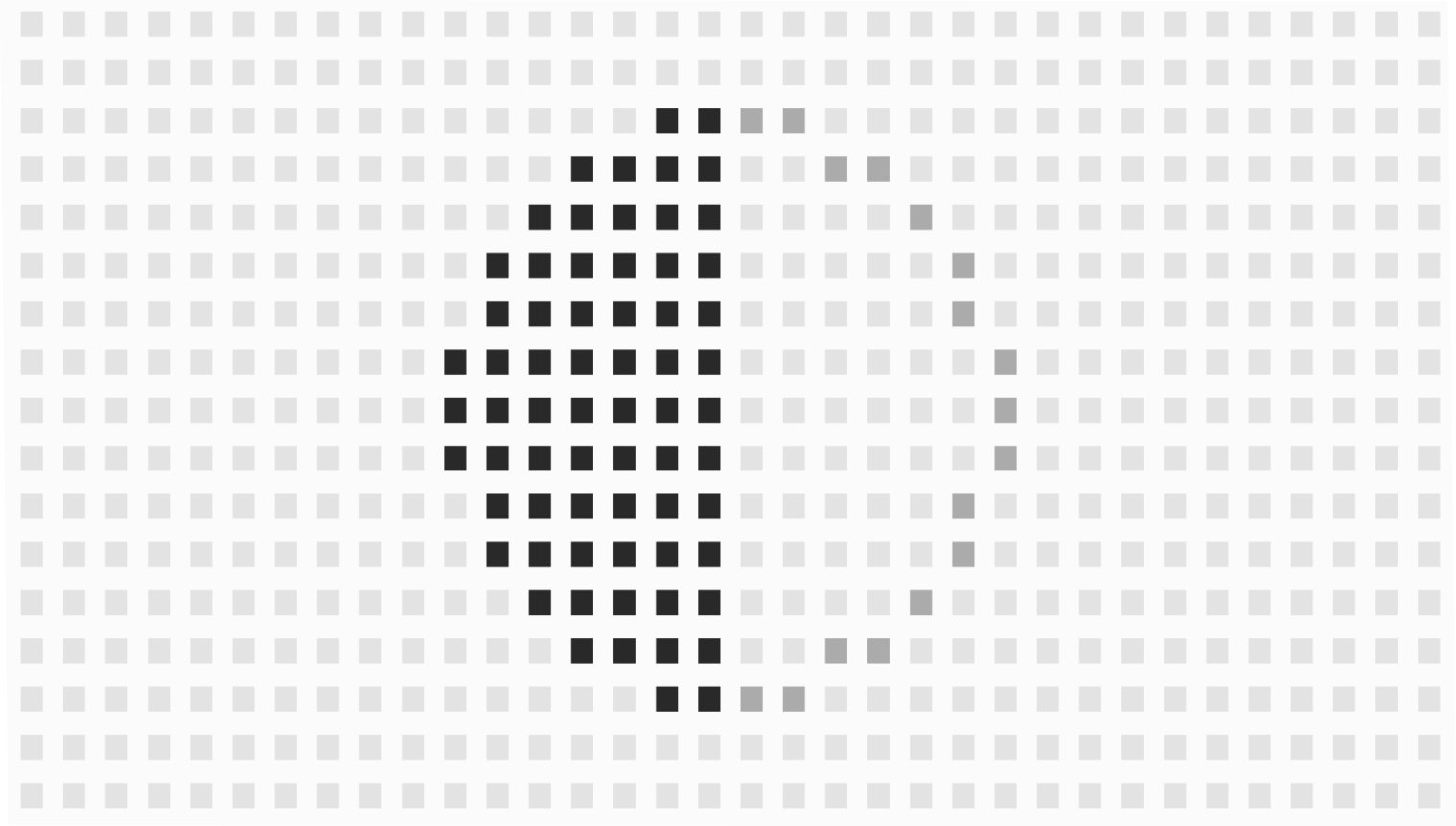Pixel illustration representing AI shaping healthcare outcomes