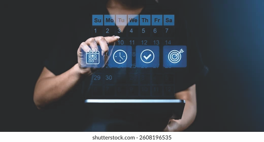 Scheduling dashboard preview